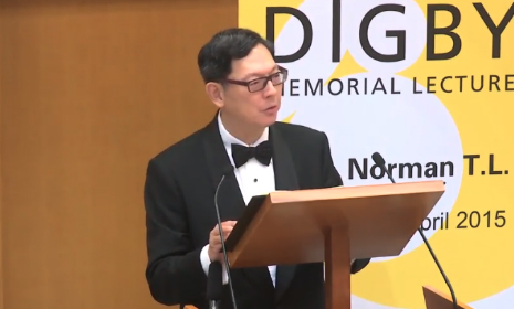 Digby Memorial Lecture by Mr  Norman T.L. Chan